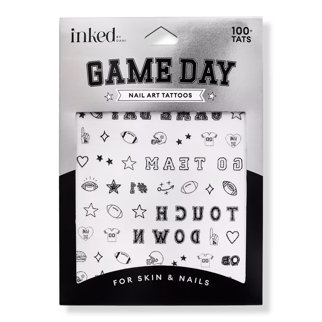 Inked by Dani  Game Day Victory Nail Art