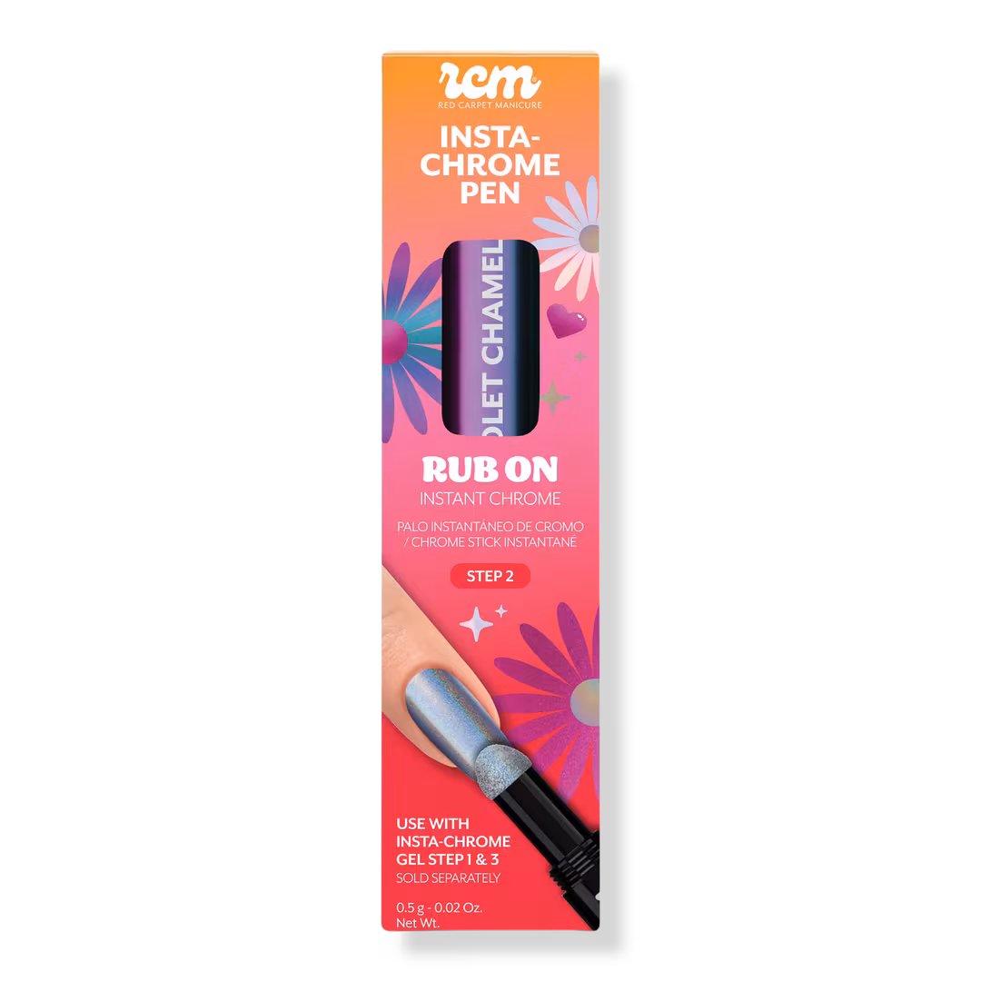 Red Carpet Manicure  Insta-Chrome Nail Art Pen For Gel Polish