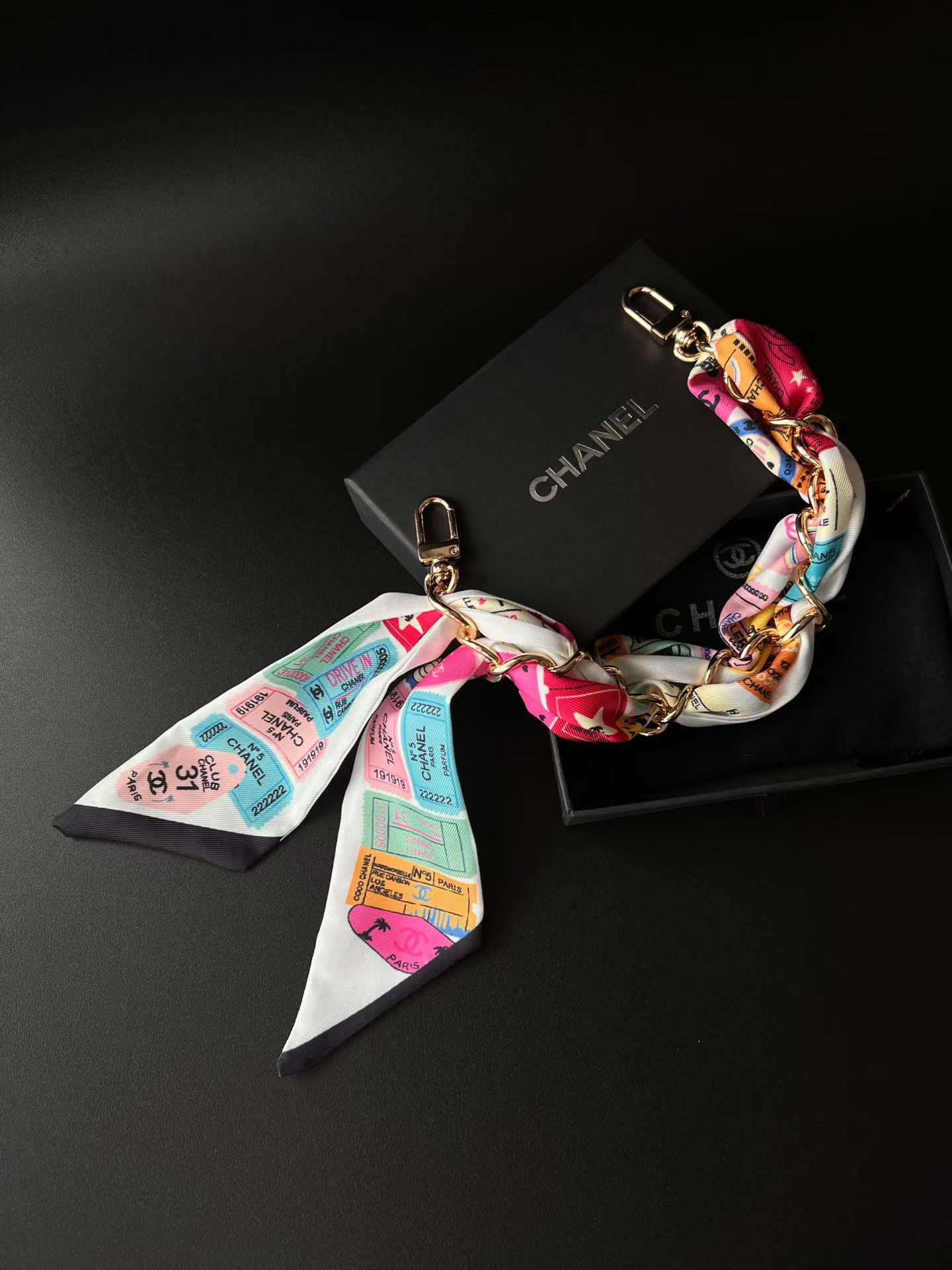 Chanel Scarf Bag Charm
