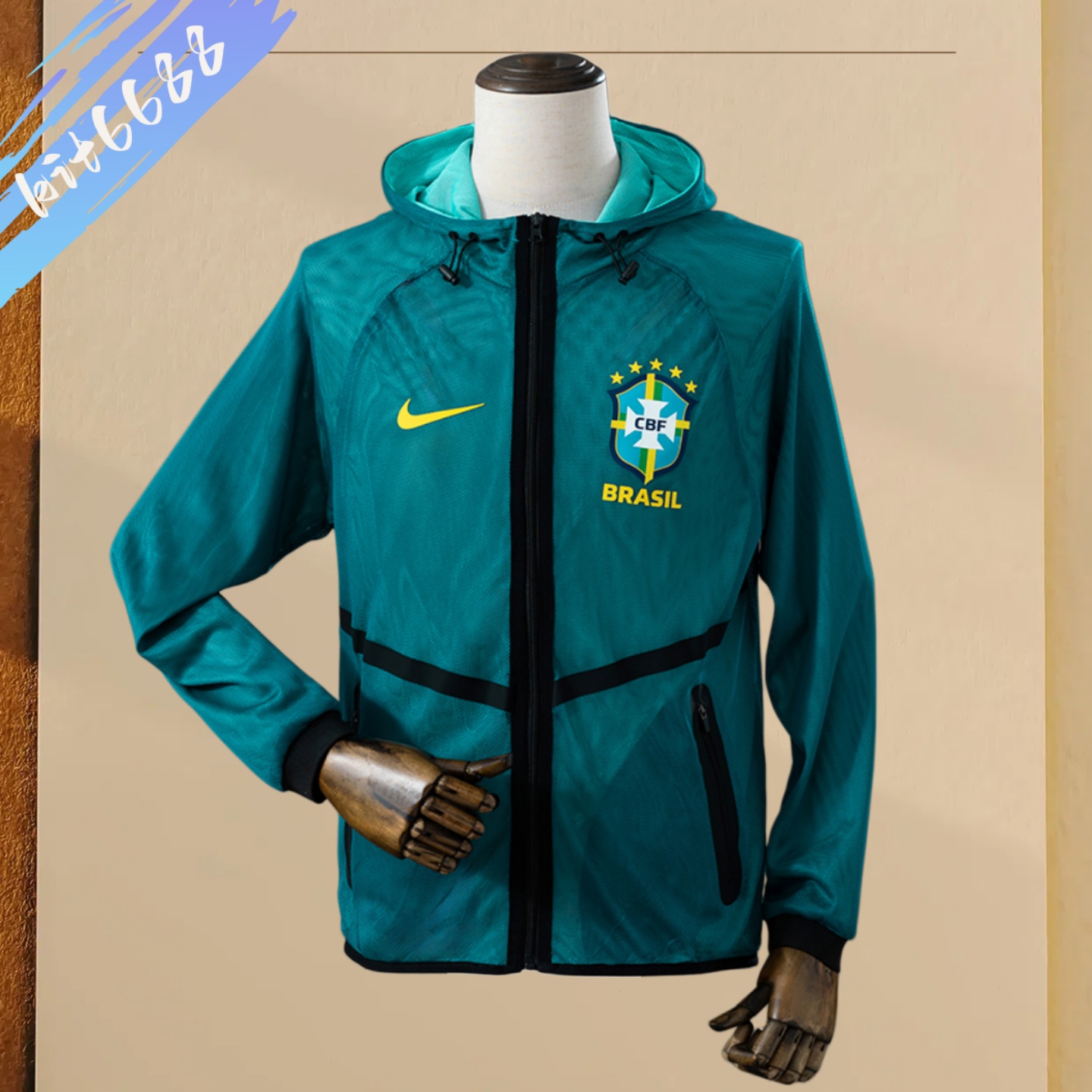 2026/2027 Brazil Men's Football Anthem Jacket
