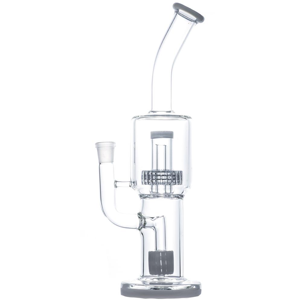 10 Double Matrix Perc Glass Bong