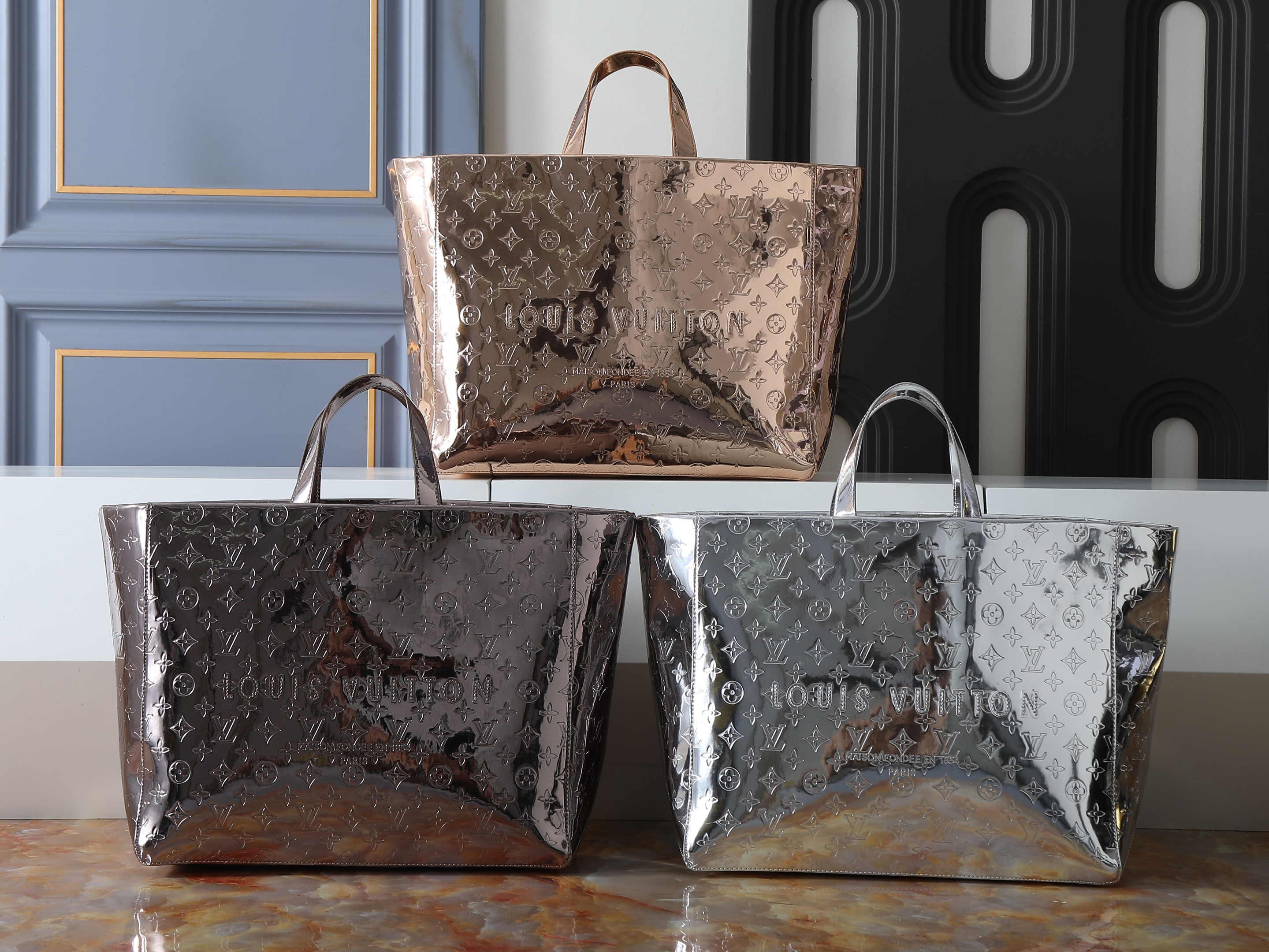 LV Mirror Tote Bag