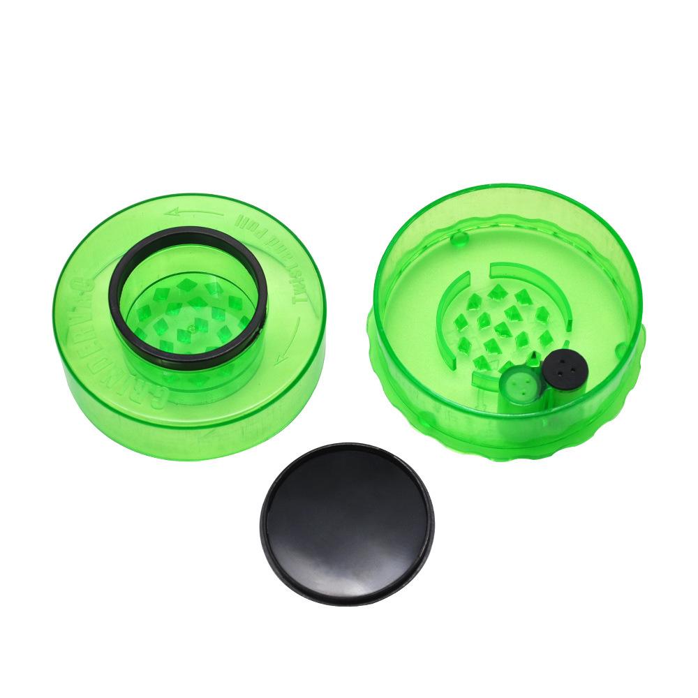 Mini Plastic Weed Grinder 2 Layer