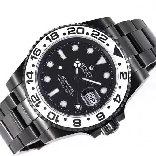 Rolex Watch GMT-MASTER II BLACK WHITE BEZEL Watch