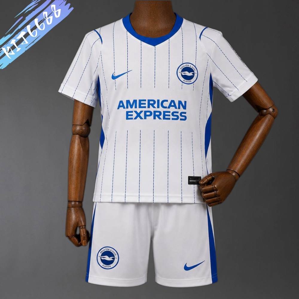 2026/2027 Brighton Away  Football Shirt（Kids Kit socks）