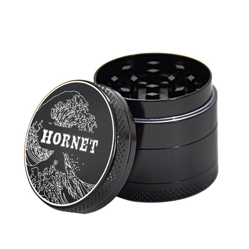 Zinc Alloy Black 4 Layer Weed Grinder