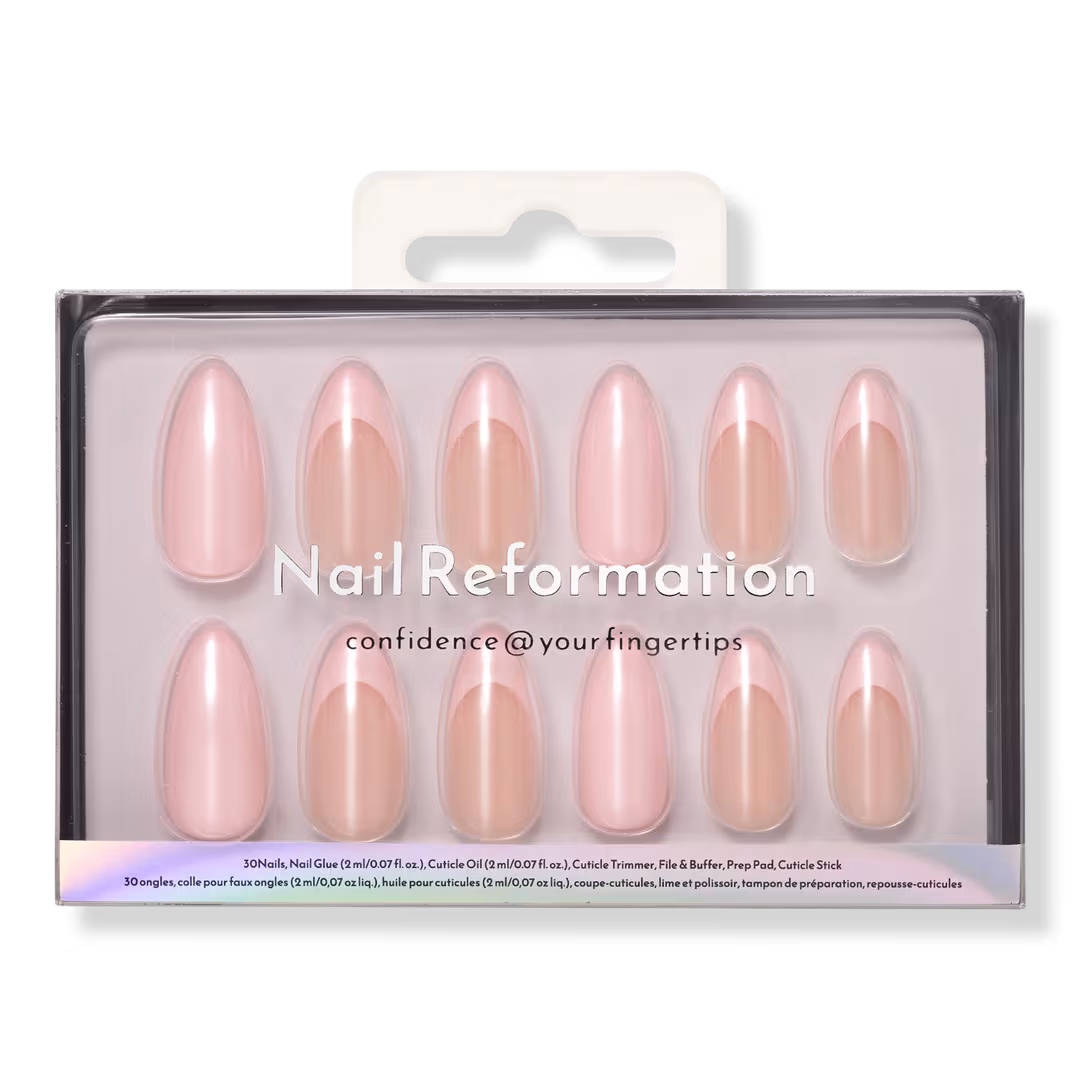 Nail Reformation  Pink Haze Press On Nails