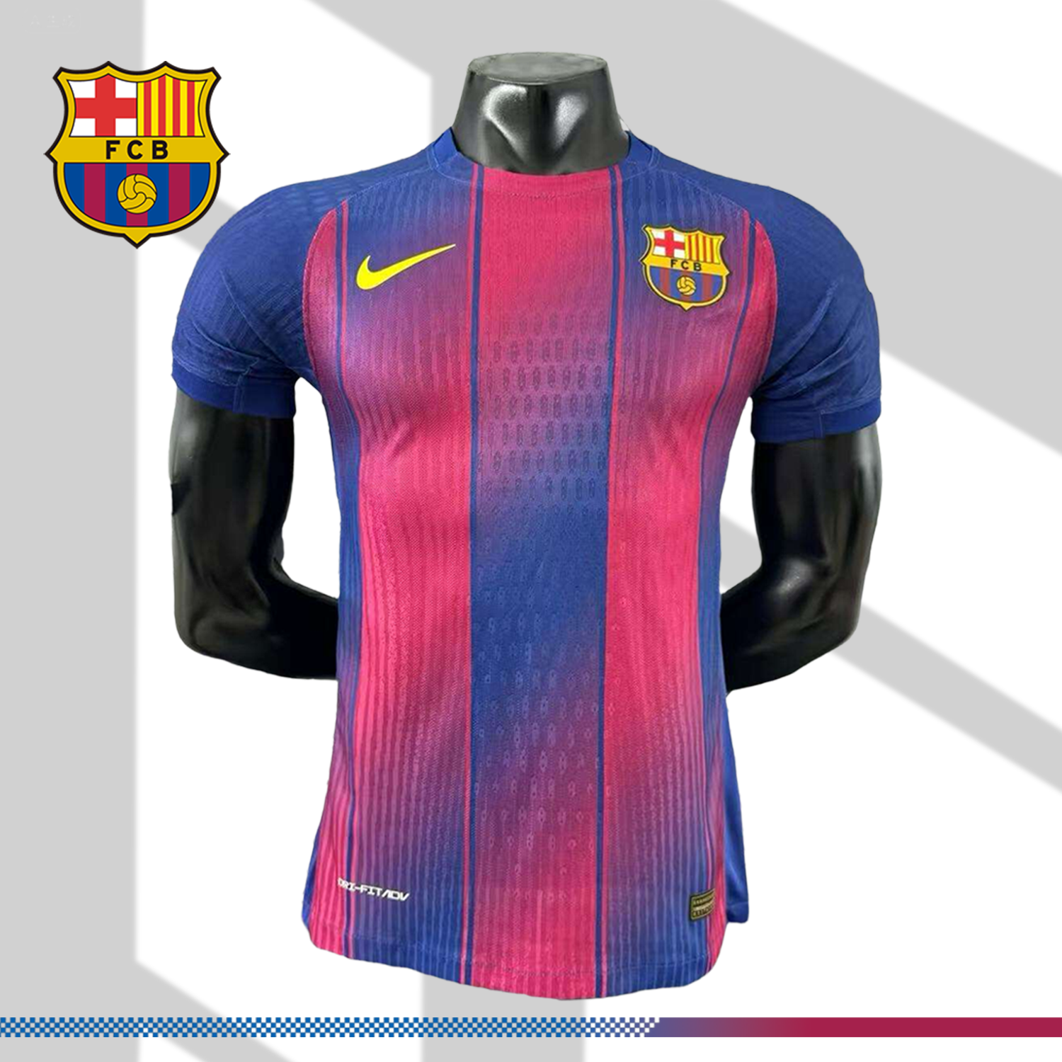 2025/2026 Barcelona Home blank version Football Shirt (Player Edition)