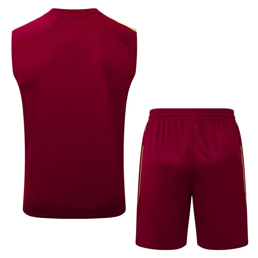 Arsenal Tank Top Shorts Men 2025 2026 Dark Red