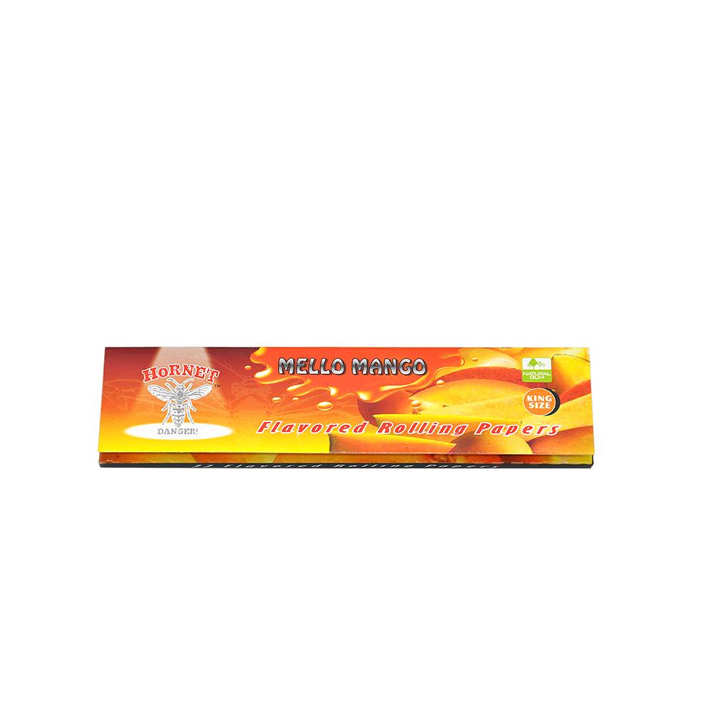Hornet Kingsize Mango Flavored Rolling Paper 5 Booklets
