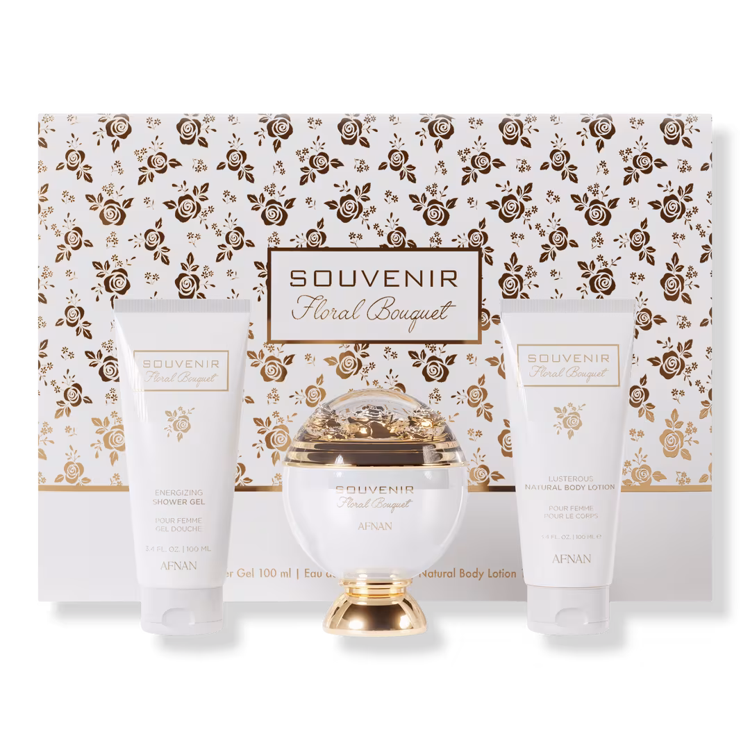 Afnan  Souvenir Floral Bouquet Gift Set Extraitor De Parfum