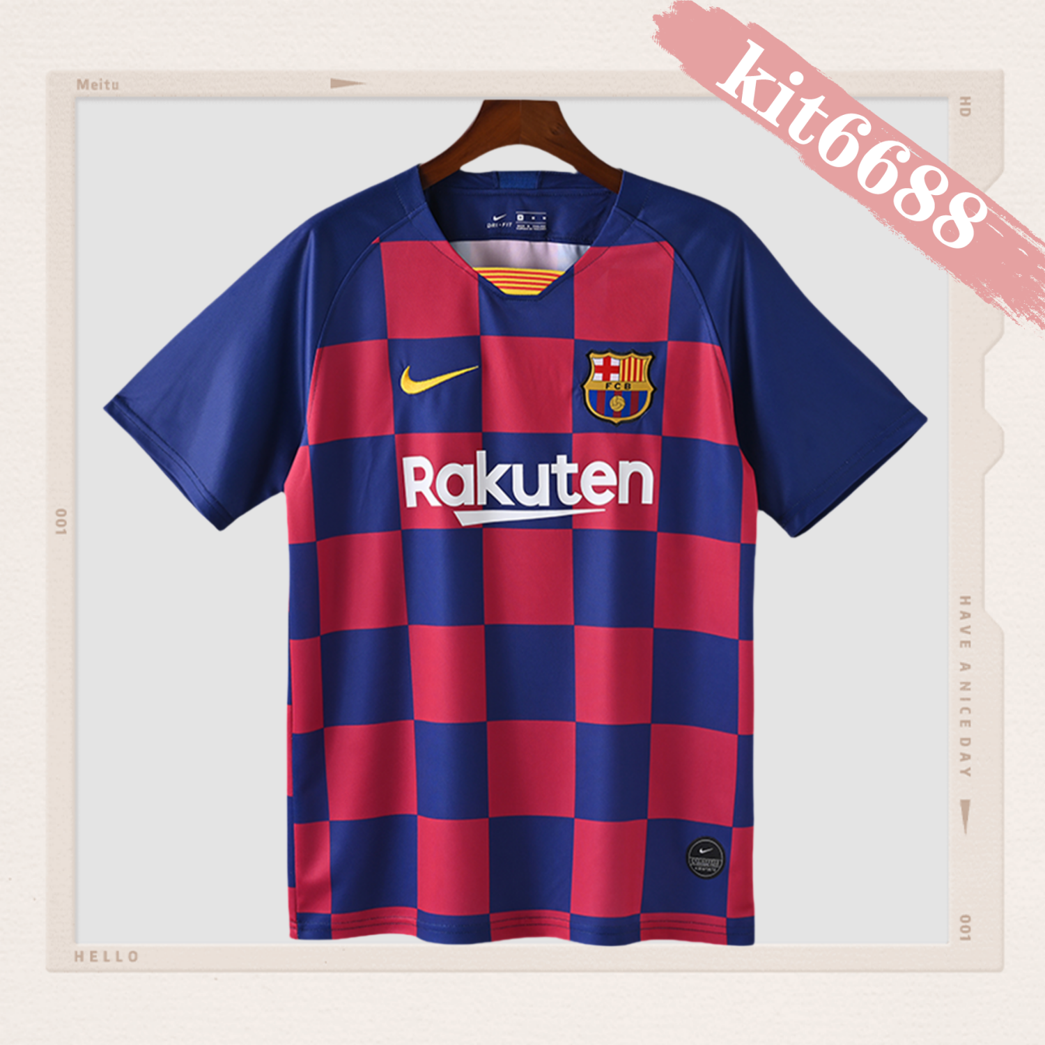 2019/2020 Barcelona Home Retro Football Jersey