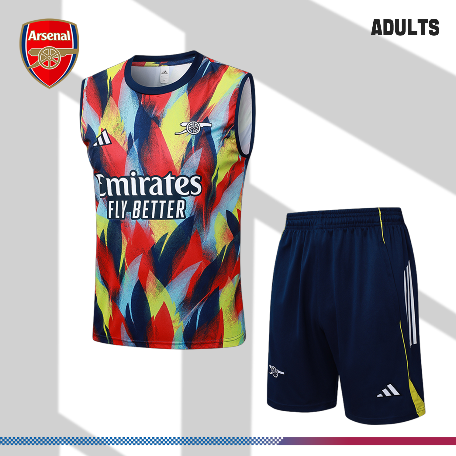 2025/2026 Arsenal Colored Adult Vest Training Wear (Adult Kit)