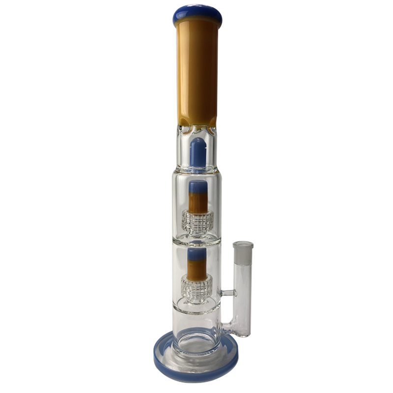 17 Double Matrix Perc Water Bong