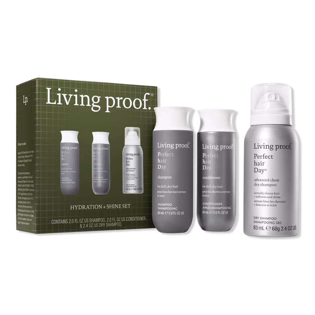 Living Proof  Perfect Hair Day Hydrate & Shine Travel Size Trial Kit