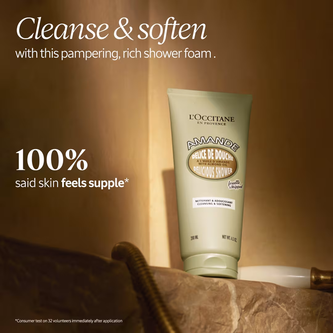 L'Occitane  Almond Delicious Shower Cream