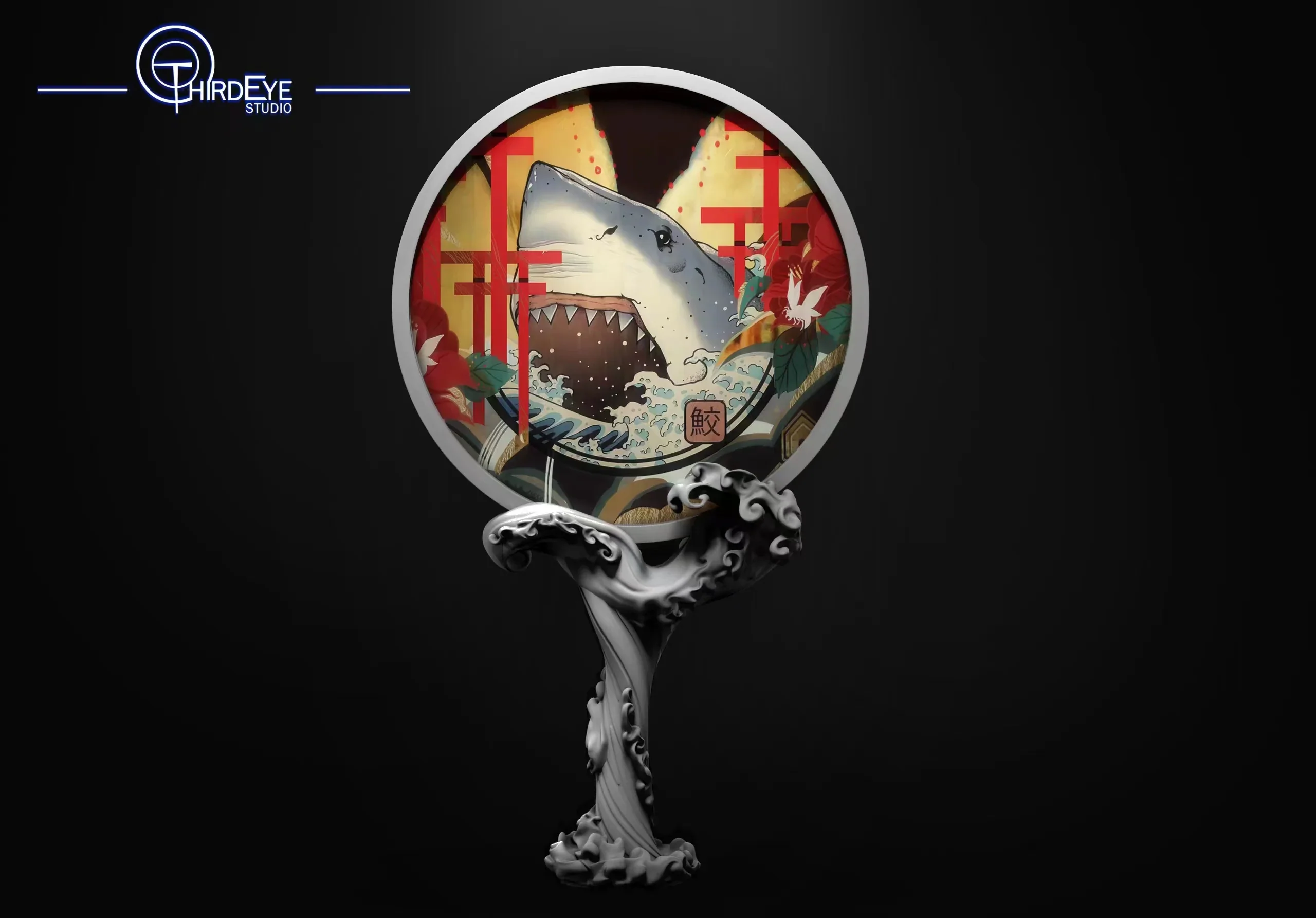 Naruto - Kisame Hoshigaki | 1:3 Resin Bust | von Third Eye Studio