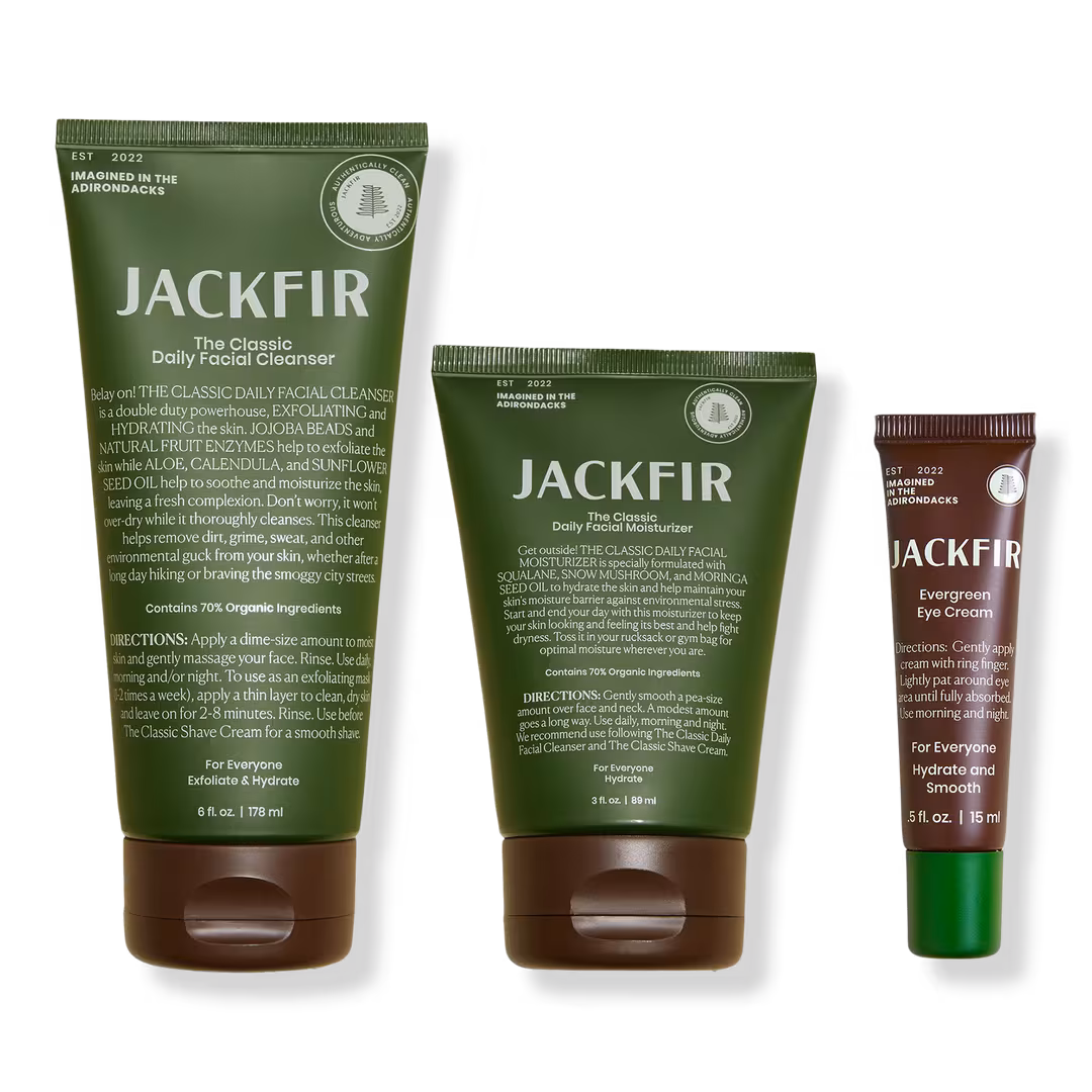 Jackfir  The Cleanser and Moisturizer and Eye Cream Set
