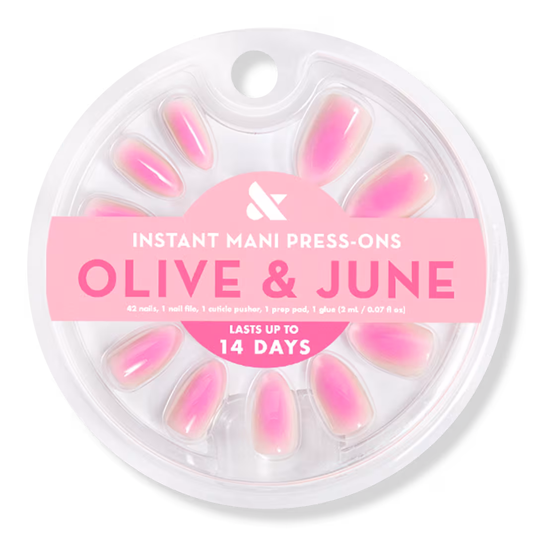 Olive & June  Instant Mani Press-On Nails Blush Aura