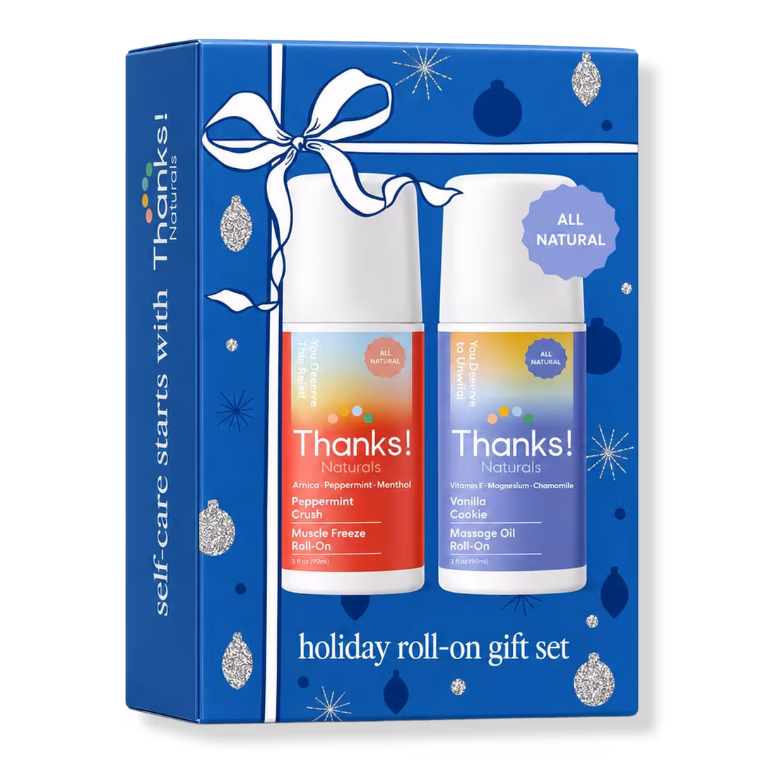 Thanks! Naturals  Holiday Roll-On Gift Set
