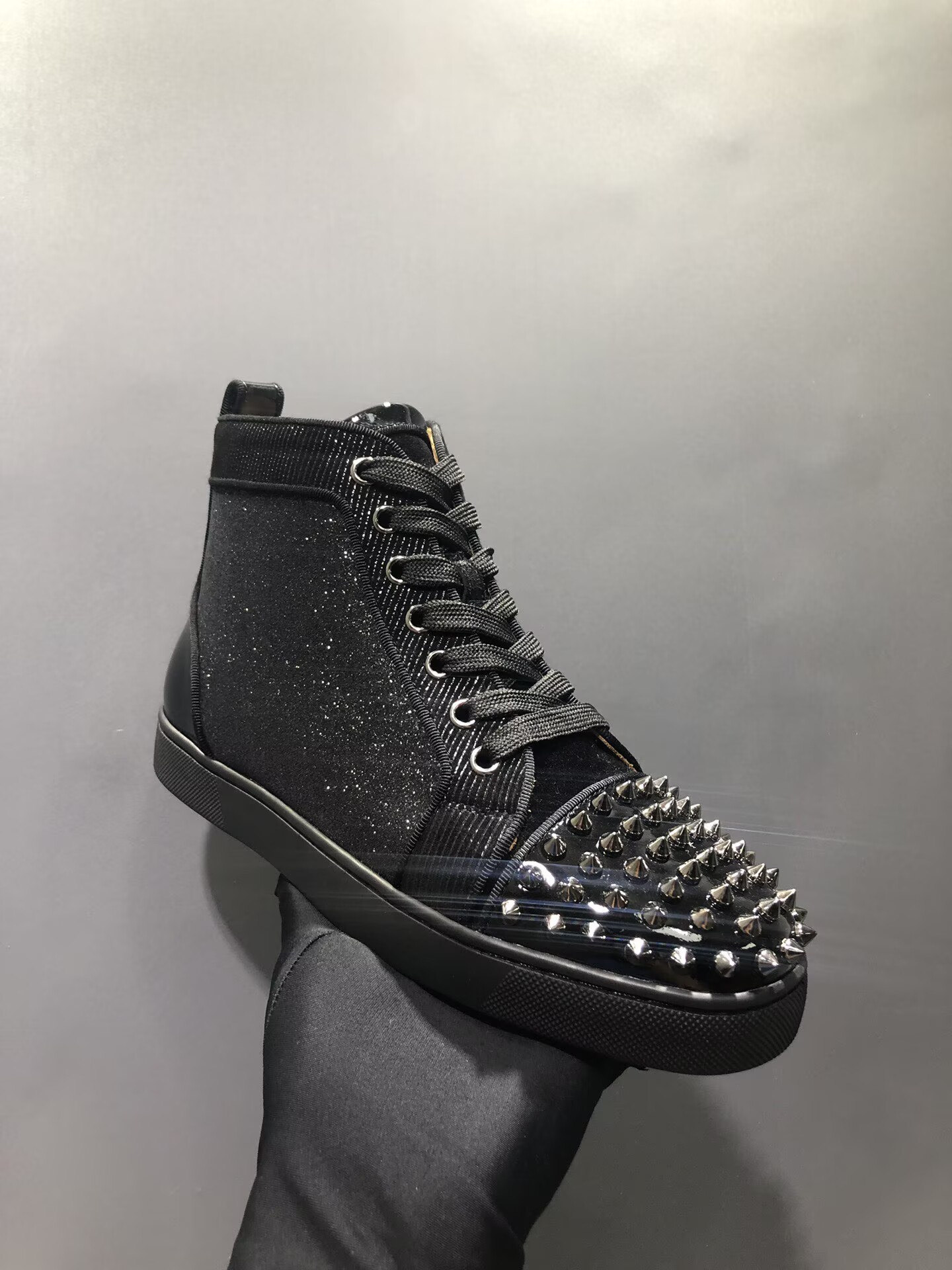 Christian Louboutin Red bottom High-Top - CCSHOES