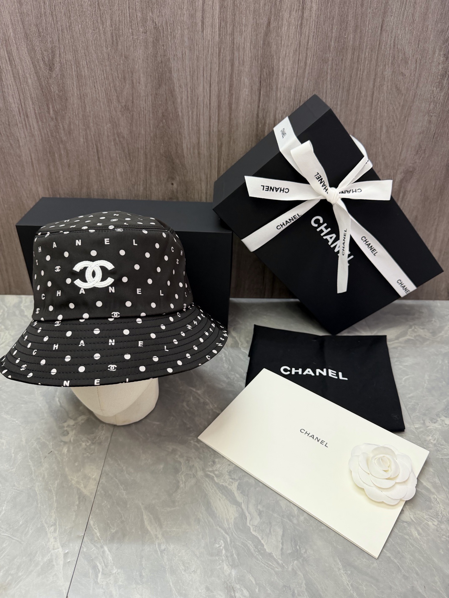 Chanel 2024 CC Bucket Hat