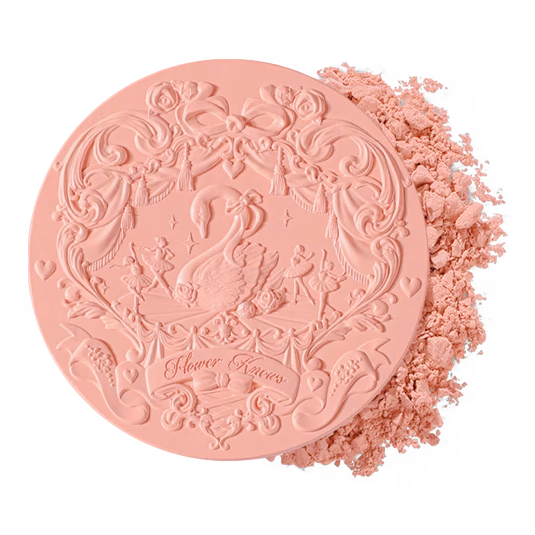 Flower Knows  Swan Ballet Series Embossed Blush