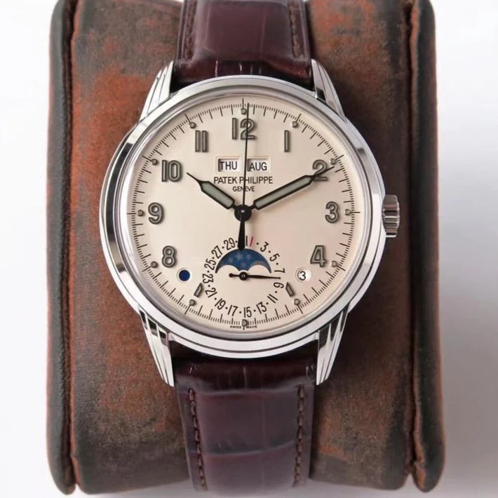 Patek Watch  ANNUAL CALENDAR 5320G-001 CREAM DIAL