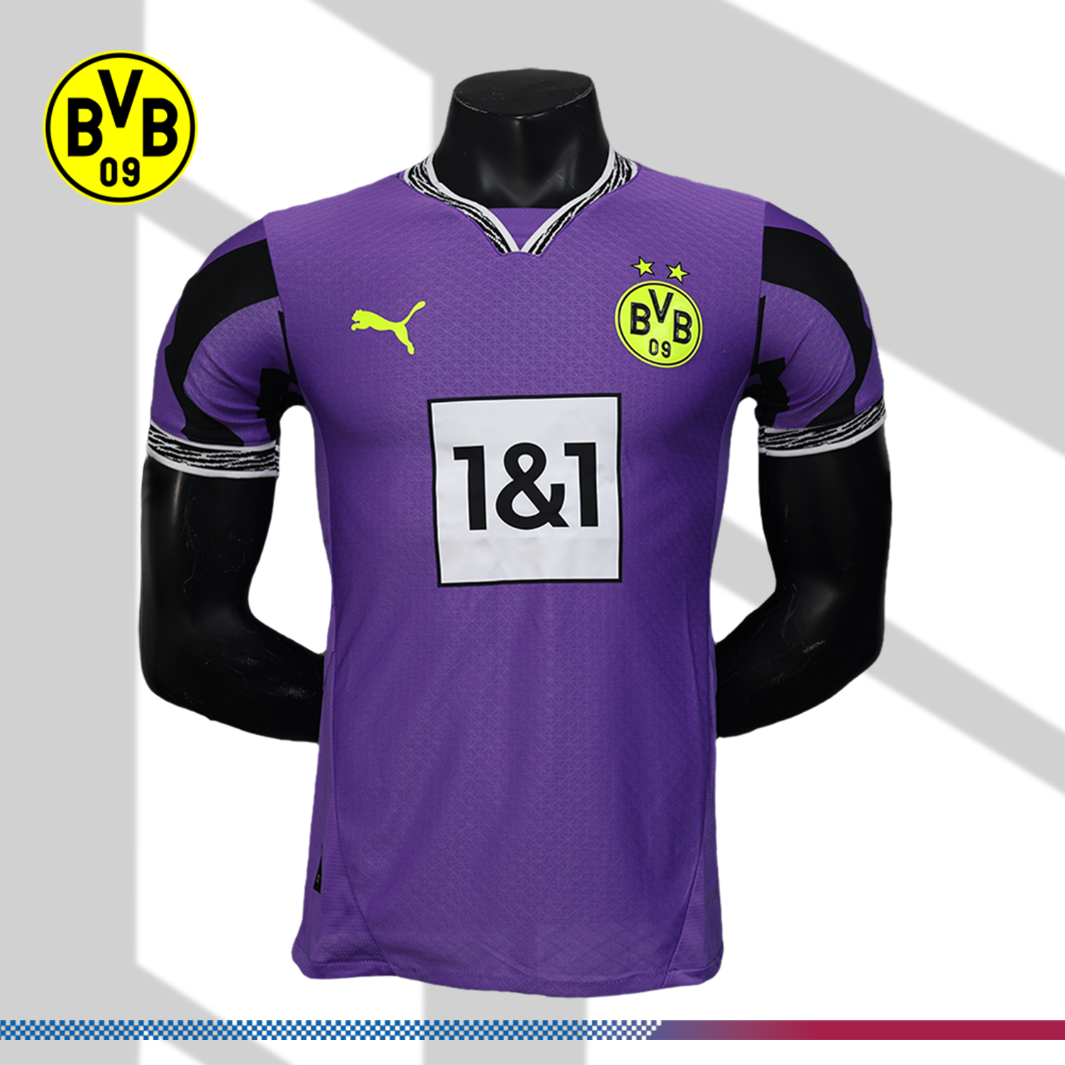 2025/2026 Dortmund Goalkeeper Purple Football Shirt (Player Edition)