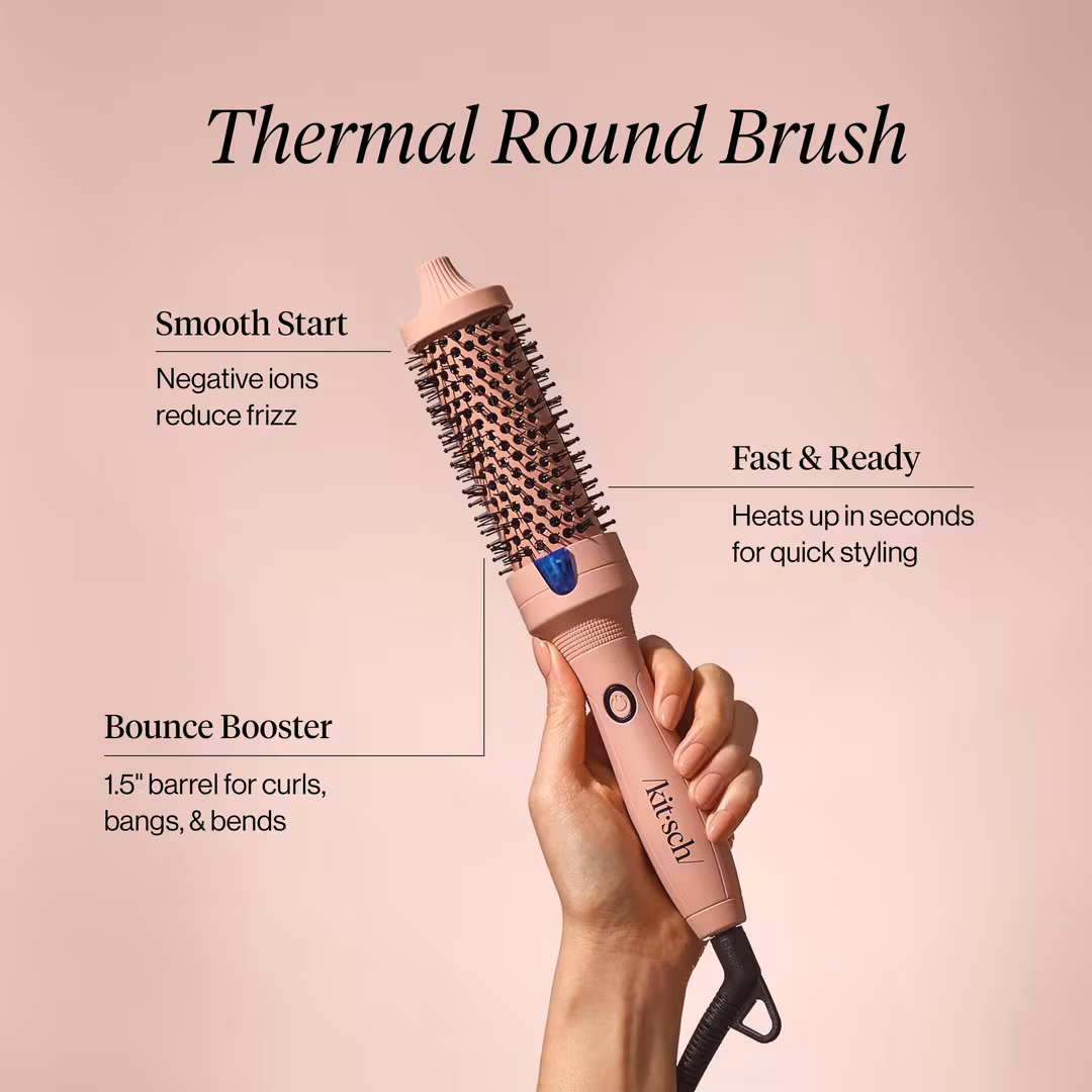 Kitsch  Medium Thermal Round Brush