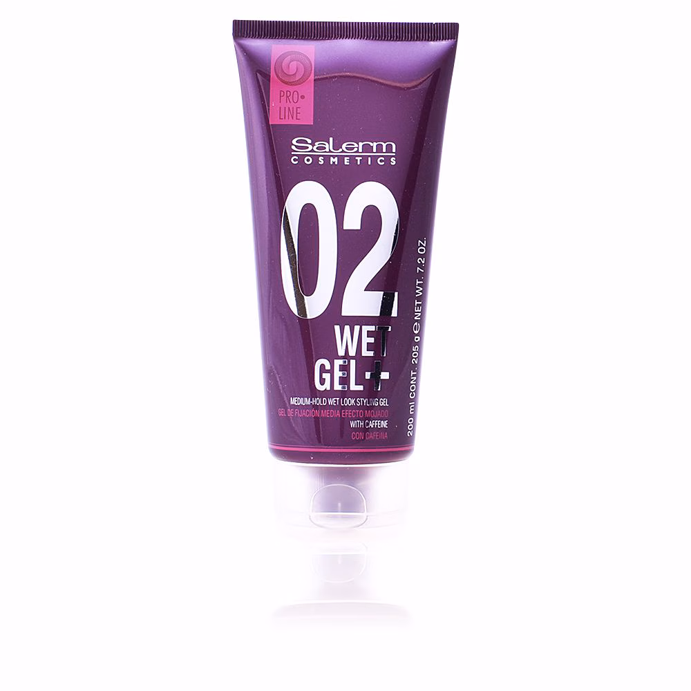 WET GEL+ medium hold wet look styling gel