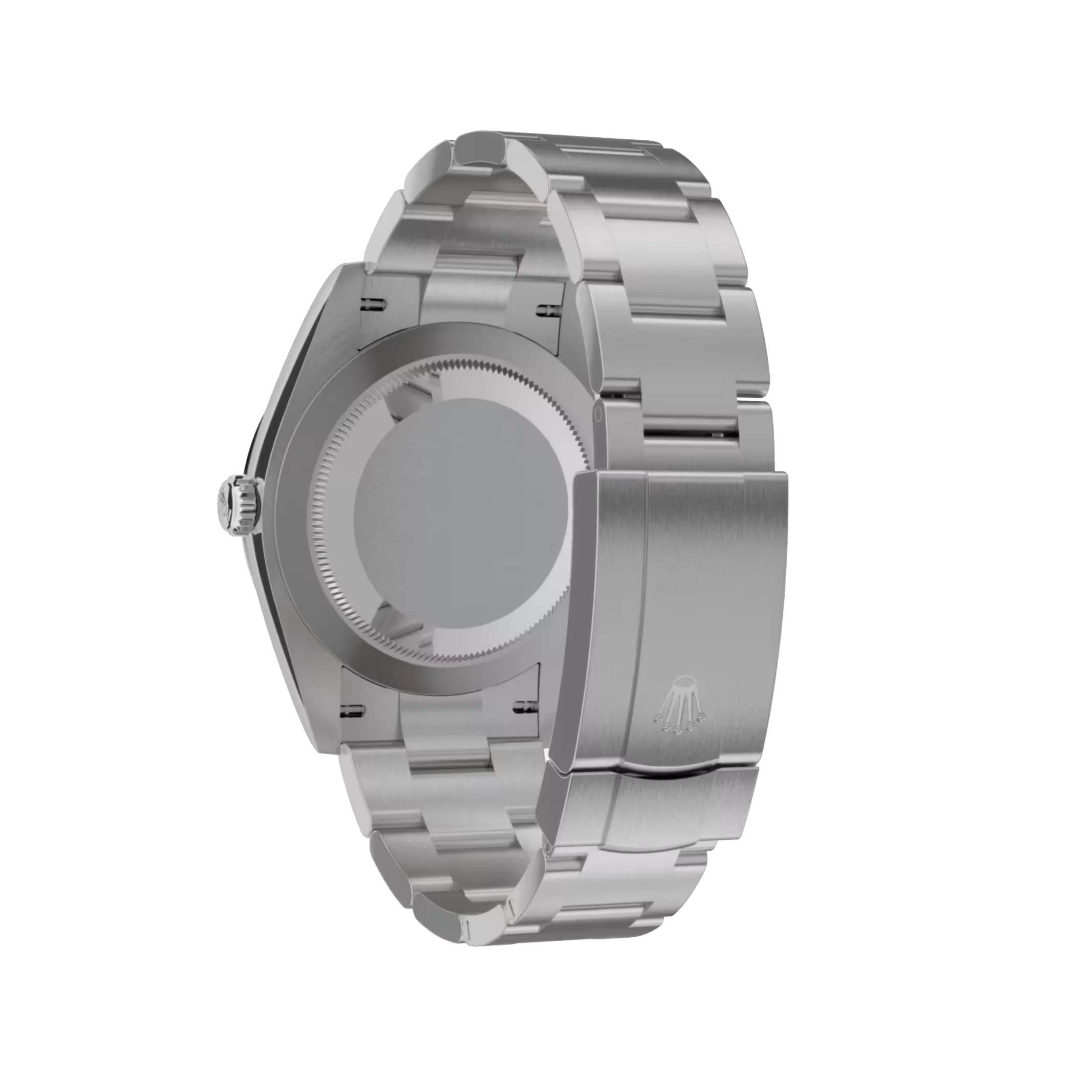 Oyster Perpetual: silver, m124300-0001