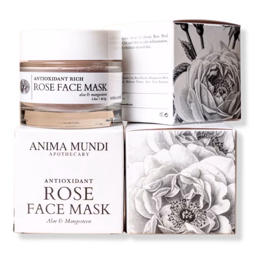 Anima Mundi  Rose Face Mask Purify + Hydrate
