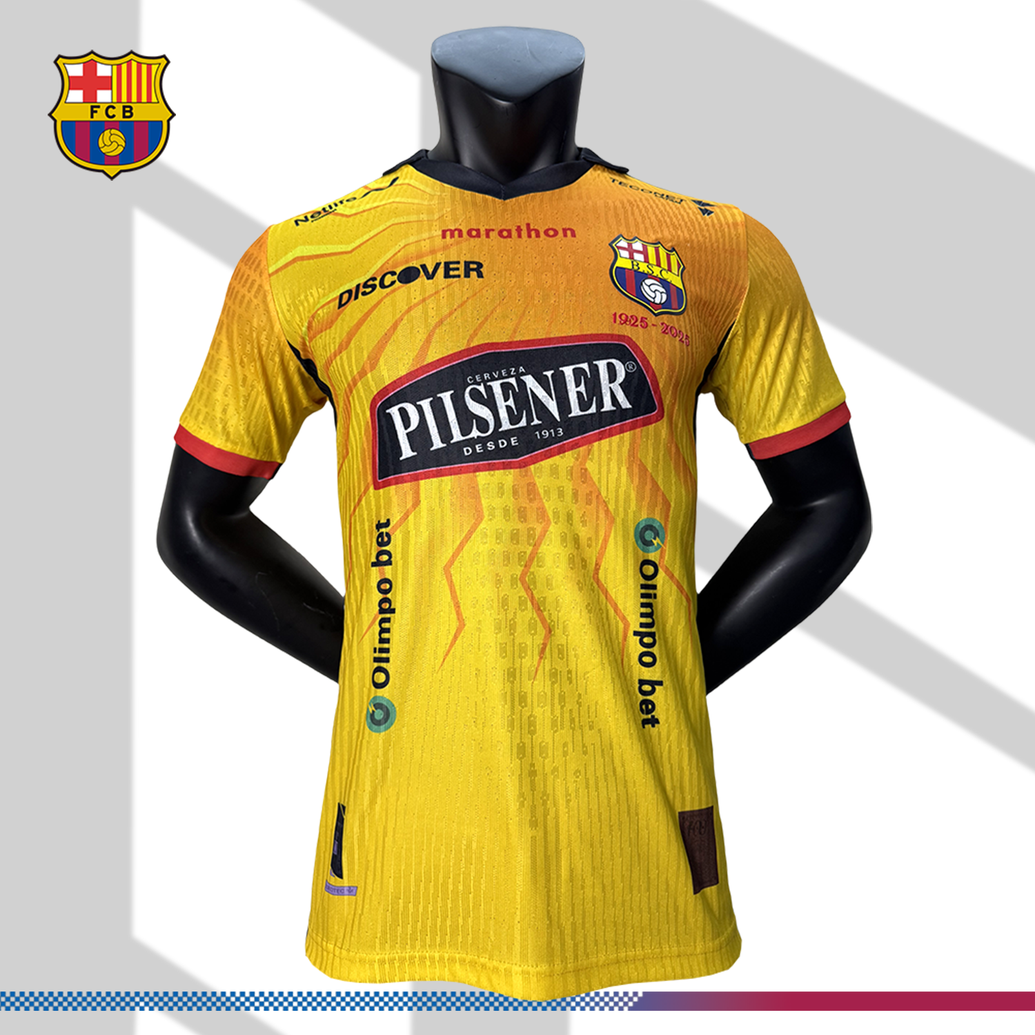 2025/2026 Barcelona 100th Anniversary Football Jersey (Player Edition)