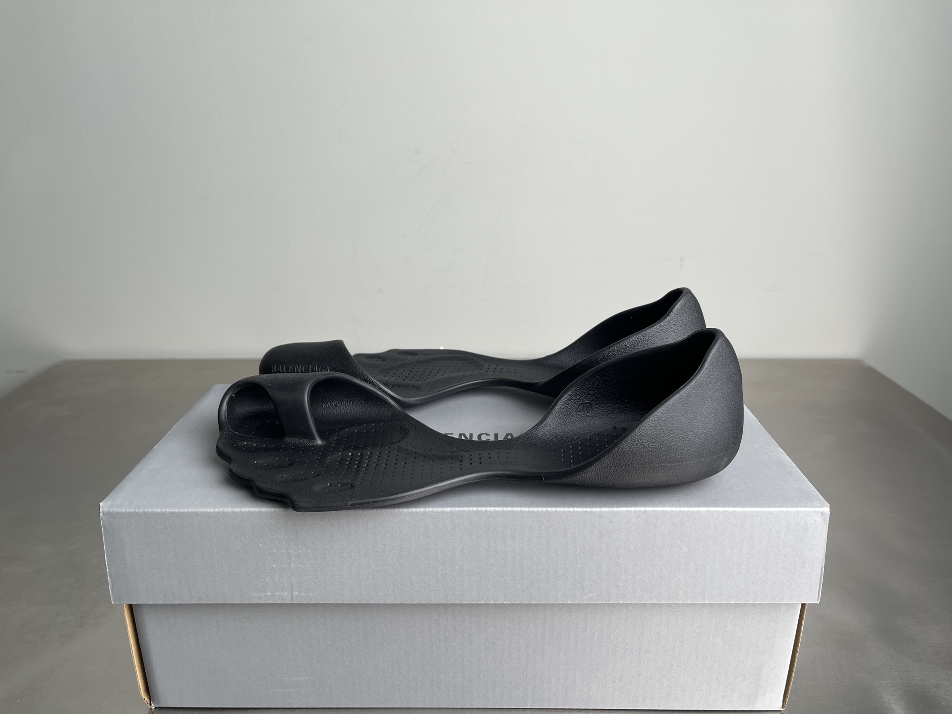Balenciaga Zero Low-Heel Sandals