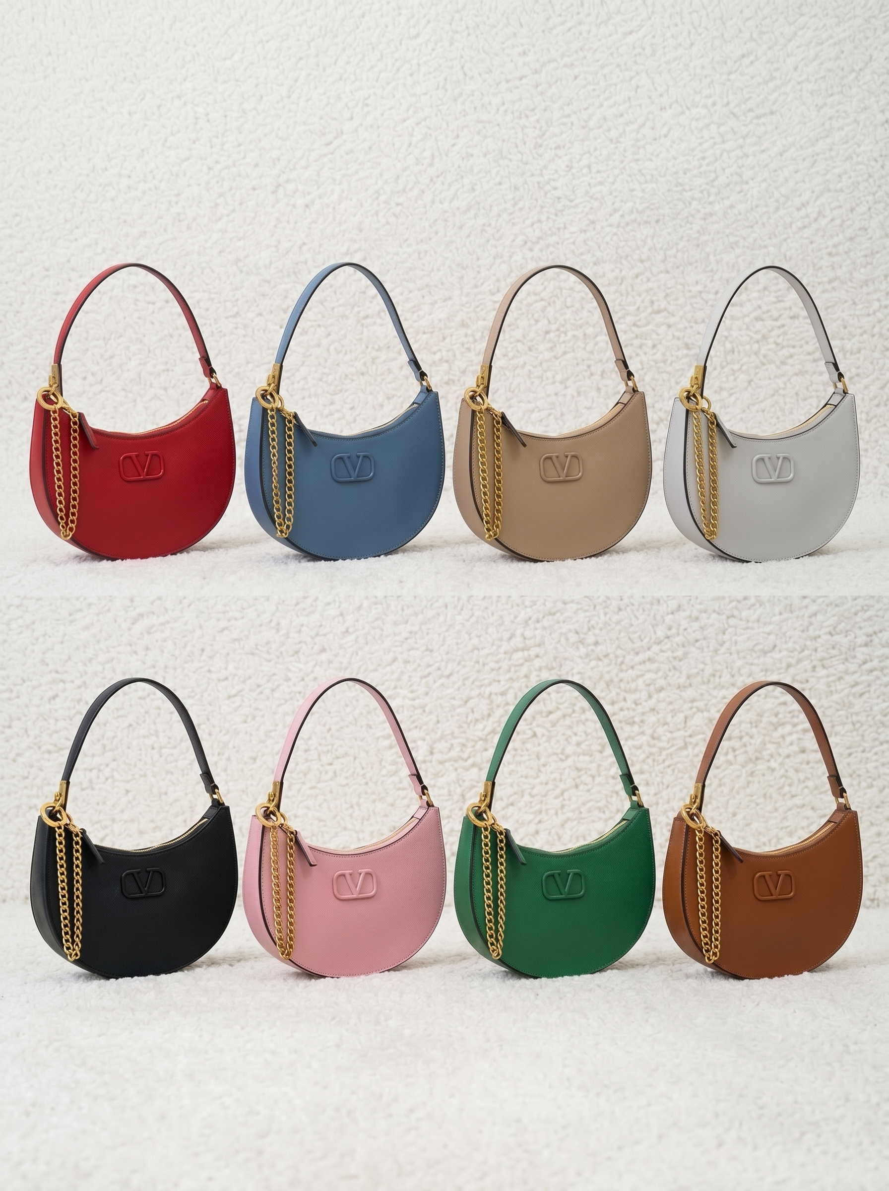 Valentino Garavani VLogo Moon Stamped Shoulder Bag