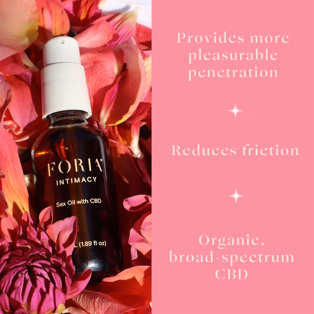 Foria  Intimacy Sex Oil with CBD
