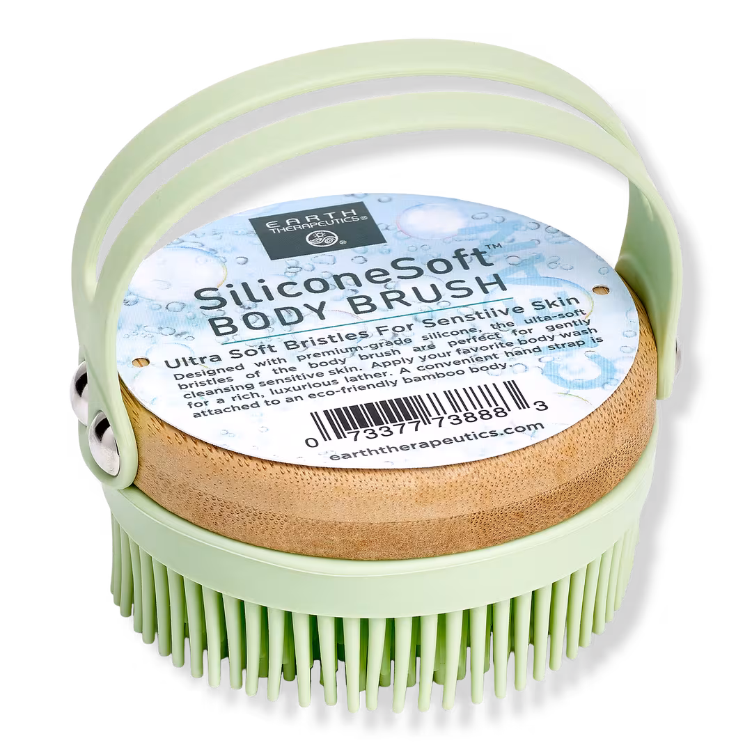 Earth Therapeutics  Silicone & Bamboo Soft Body Brush