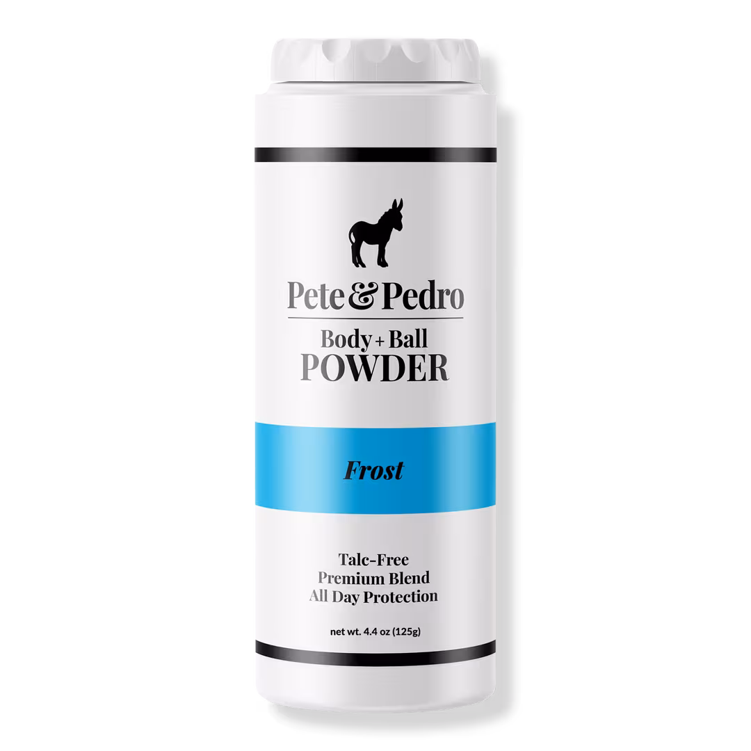 Pete & Pedro  Frost Body & Balls Talc-Free Powder Deodorant Absorbs Sweat In Groin, Privates, & Feet