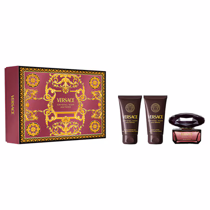 Versace Crystal Noir Eau de Parfum Spray Gift Set 50ML