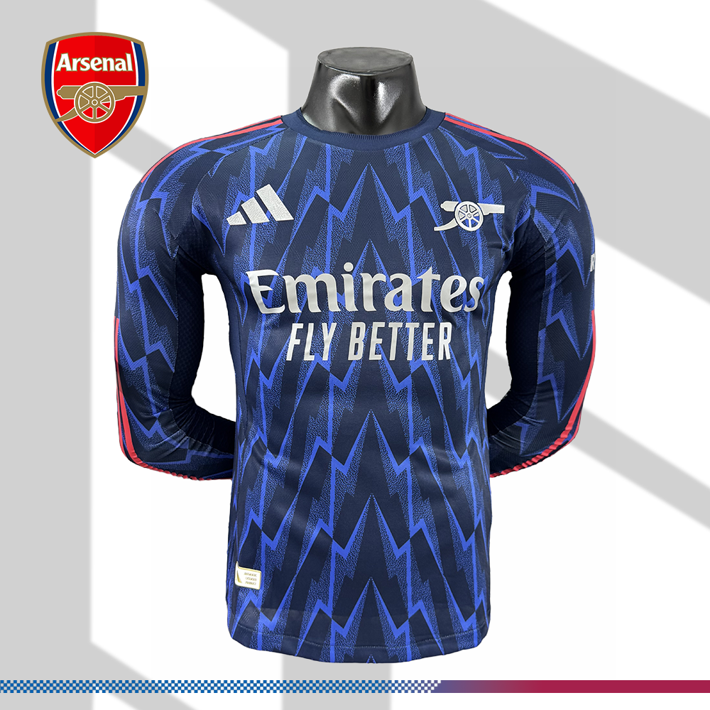 2025/2026 Arsenal Away long sleeves Football Shirt (Player)