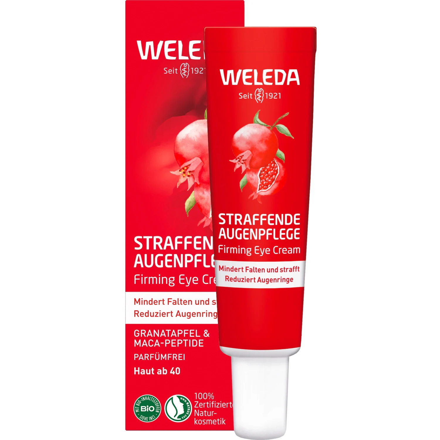 Straffende Augenpflege