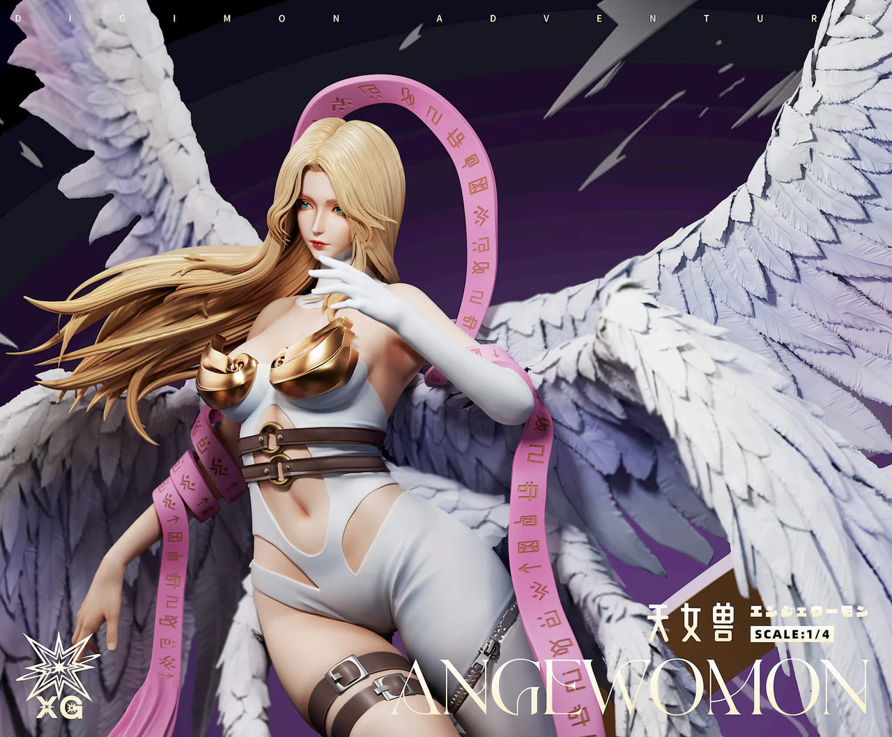 Digimon - Angewomon | 1:6/1:4 Resin Statue | by XG Studio
