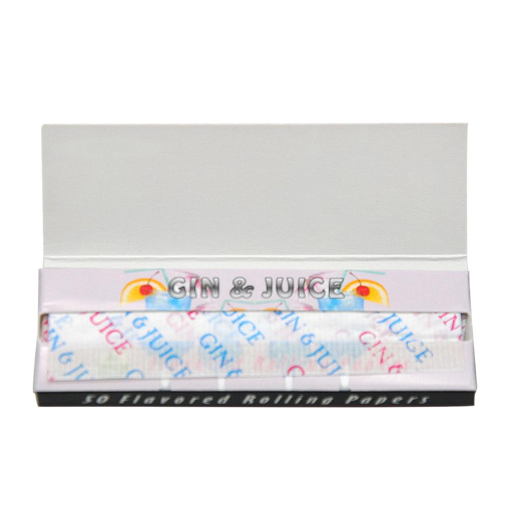 Gin&Juice Flavor Rolling Paper 5 Booklets