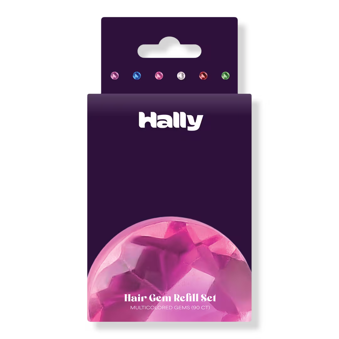 HALLY  Gem Pen Hair Gem Refill Set