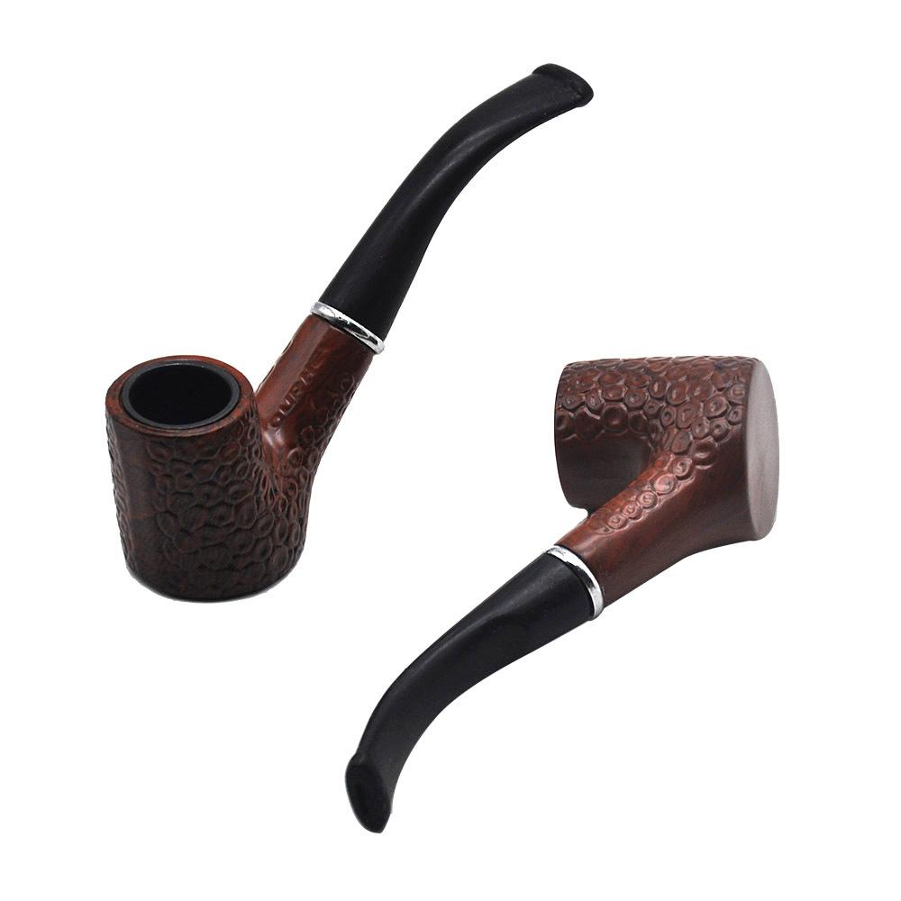 Flat Wooden Sherlock Pipe