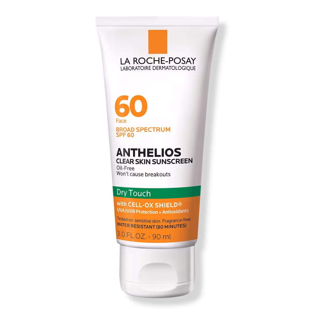 La Roche-Posay  Anthelios Clear Skin Dry Touch Face Sunscreen SPF 60