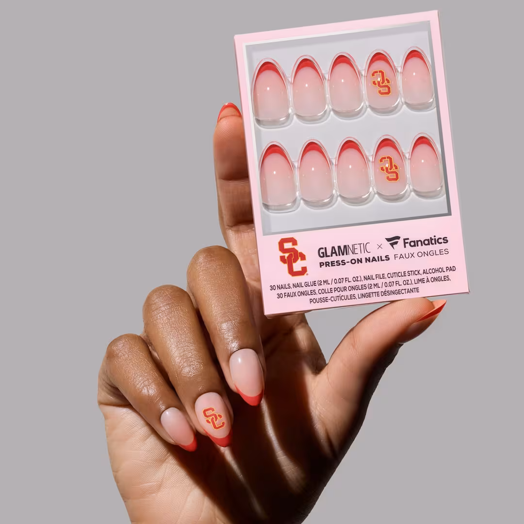 Glamnetic x Fanatics Nail  USC Trojans Press-On Nails