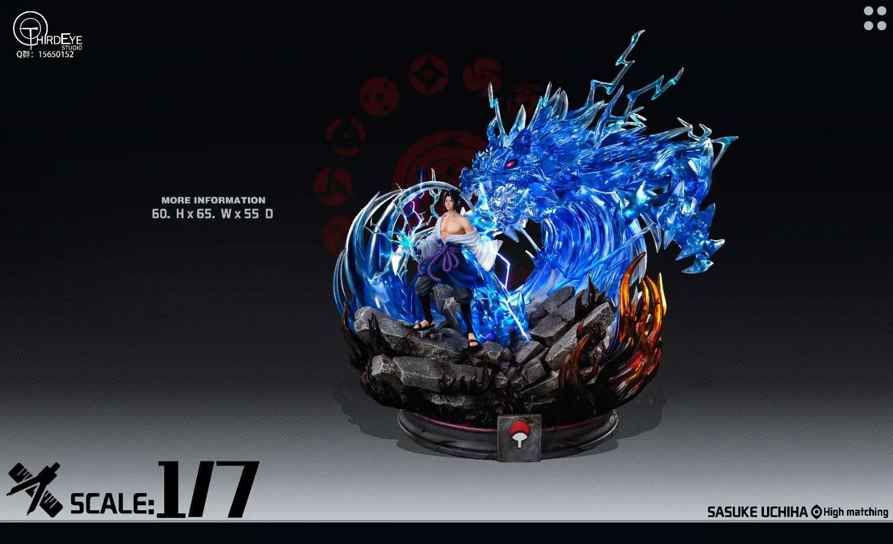 Naruto - Third Eye Studio Sasuke (High Version)