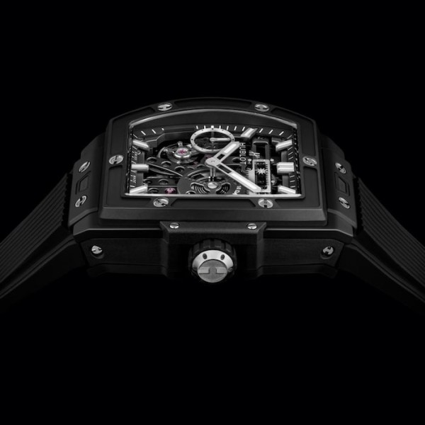 Replica Hublot Spirit Of Big Bang Men Automatic Black Rubber Watch 614.CI.1170.RX
